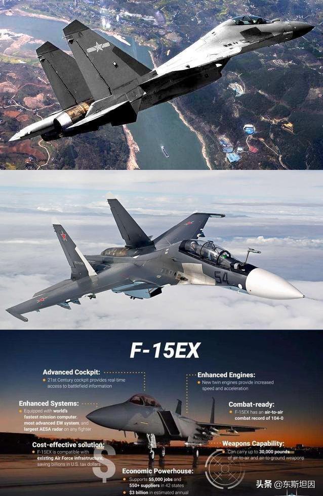 苏35S、F15EX、歼16<strong></p>
<p>BMEX</strong>，三款战机排名谁综合性能更强呢？